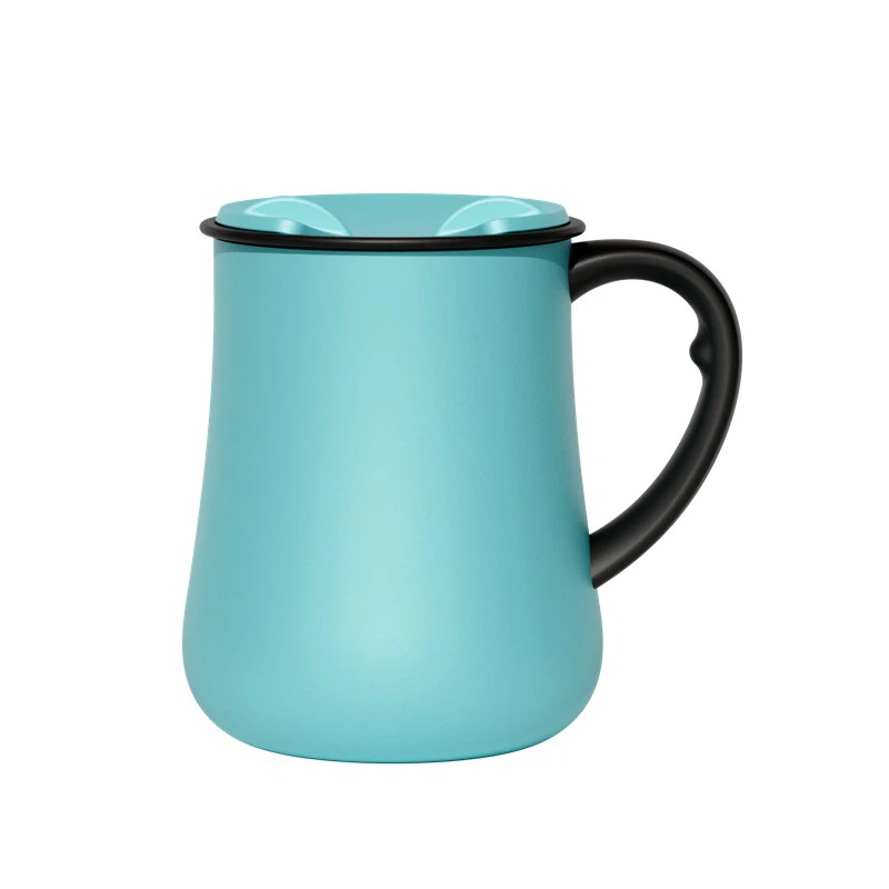 Tasse thermique avec couvercle et poignée